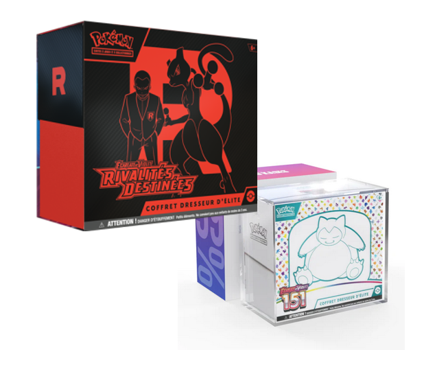 ETB et Acrylique Prokases - Pokémon - Rivalités déstinées EV10 - FR