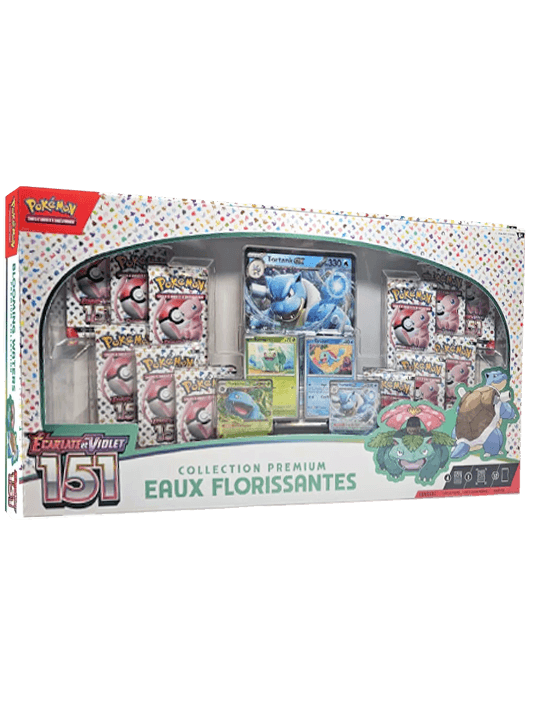 Pokémon 151 Collection Prénium Eau Florissantes