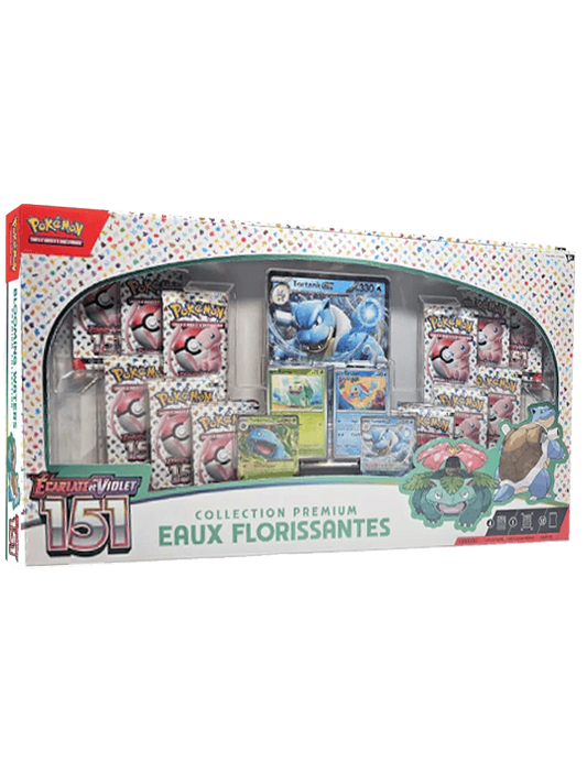 Pokémon 151 Collection Prénium Eau Florissantes