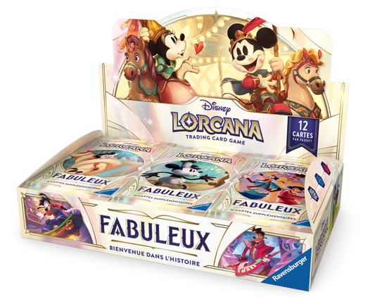 Display scellé - Disney Lorcana - chapitre 9 - Fabuleux - FR