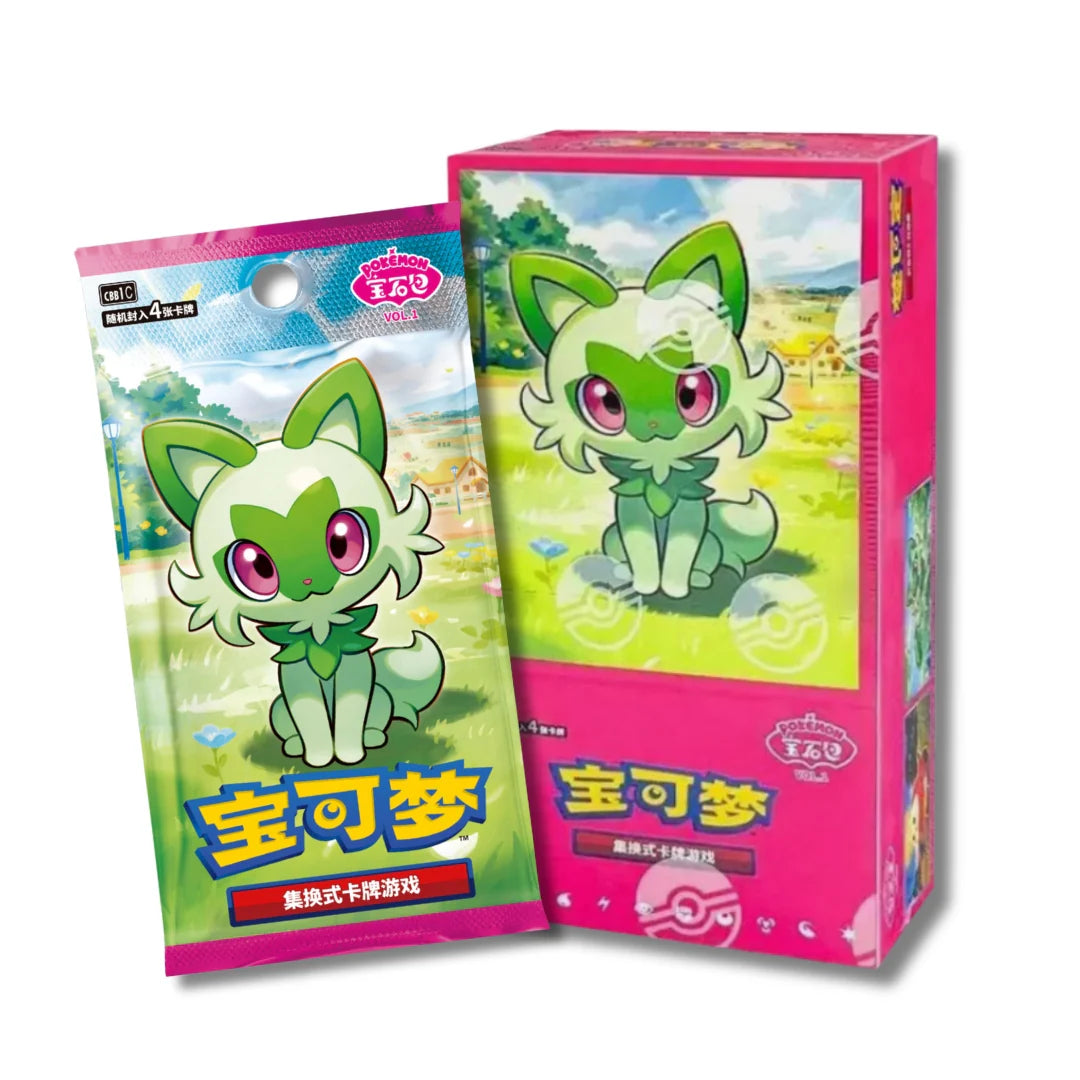 Display GEM PACK Pokémon - Chinois